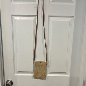 Stylish Tan Crossbody Bag